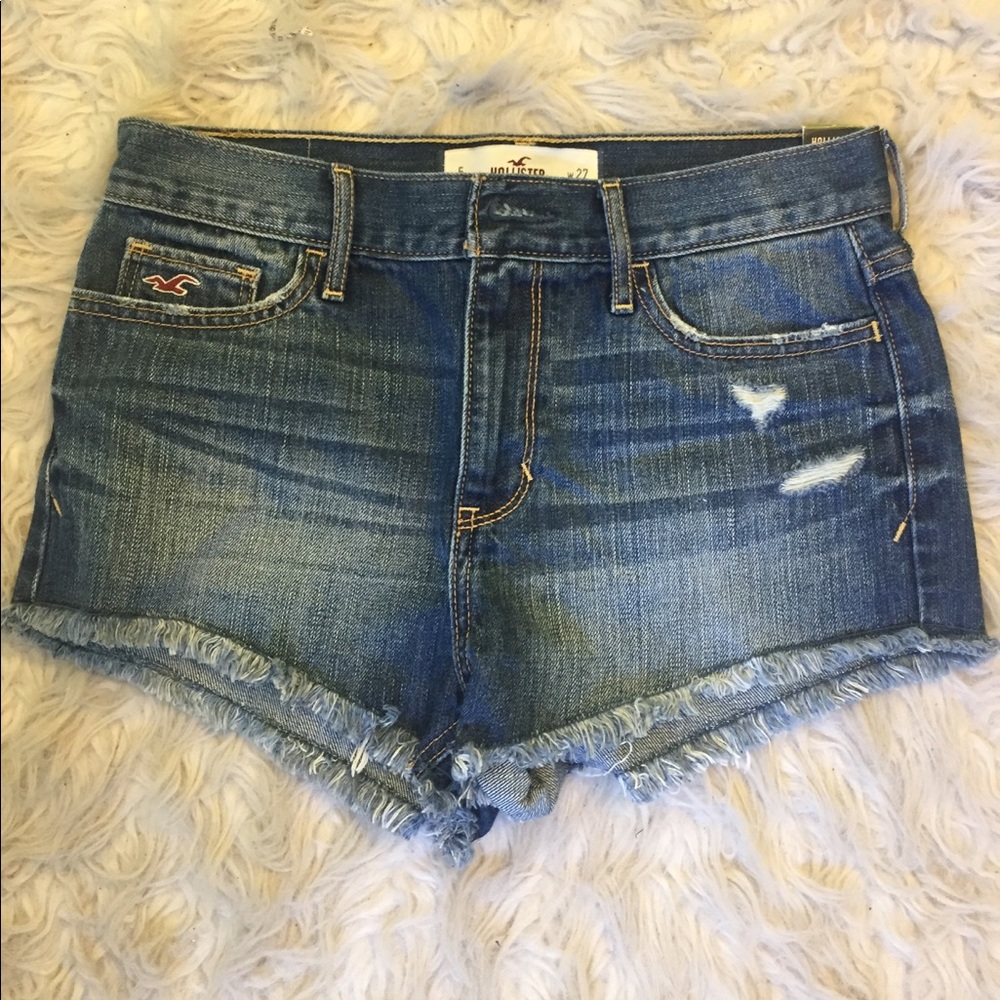 Hollister High Waisted Shorts